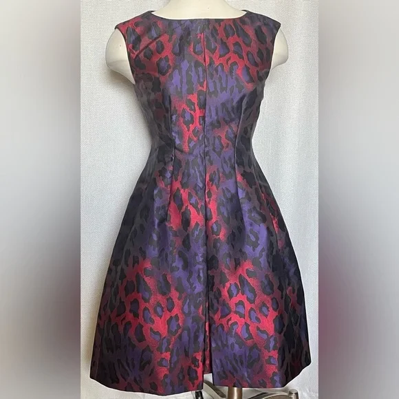 NWT Ann Klein Jacquard dress - Picture 3 of 9